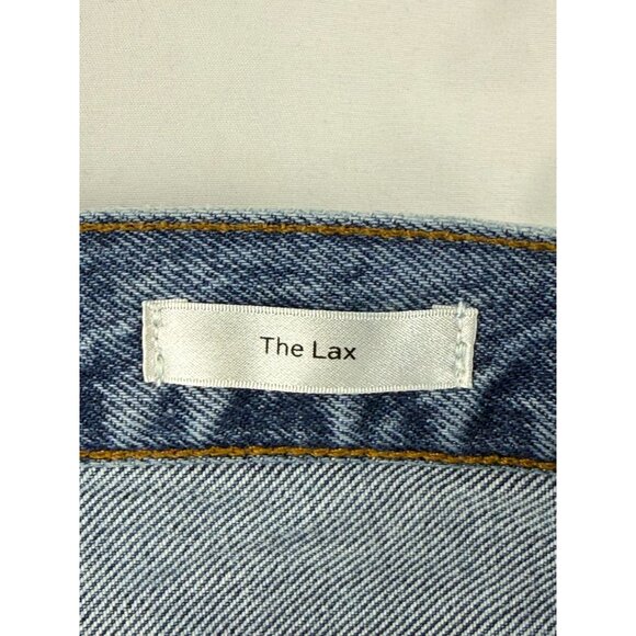 Frame The Lax Wisp Raw Fray Flare Wide Leg Denim Jeans Women's 28 $298 - Picture 7 of 12